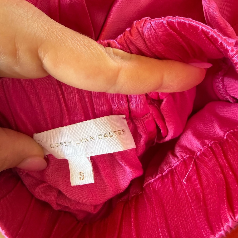 Corey Lynn Calter pink blouse - Picture 7 of 7